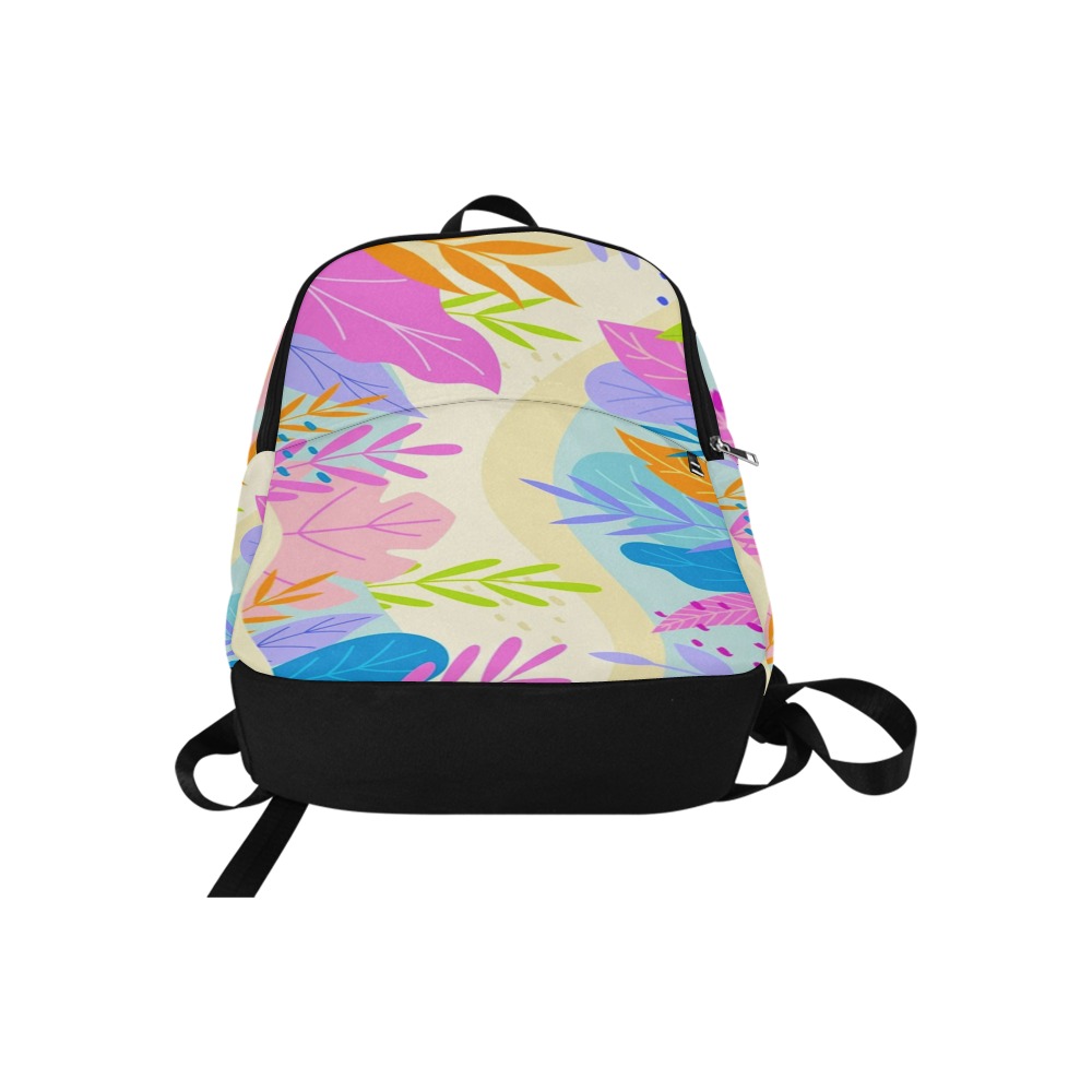 RR Leaf Stack Fabric Backpack for Adult (Model 1659)