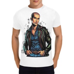 Young Leather Guy by Fetishworld All Over Print T-Shirt for Men (USA Size) (Model T40)