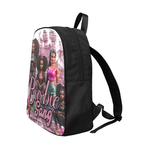 Barbie Gang Fabric School Backpack (Model 1682) (Large)