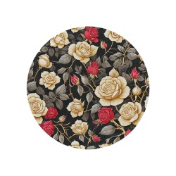 Fabulous Florals 14 Circular Ultra-Soft Micro Fleece Blanket 47"