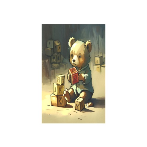 Little Bears 9 Art Print 16‘’x23‘’