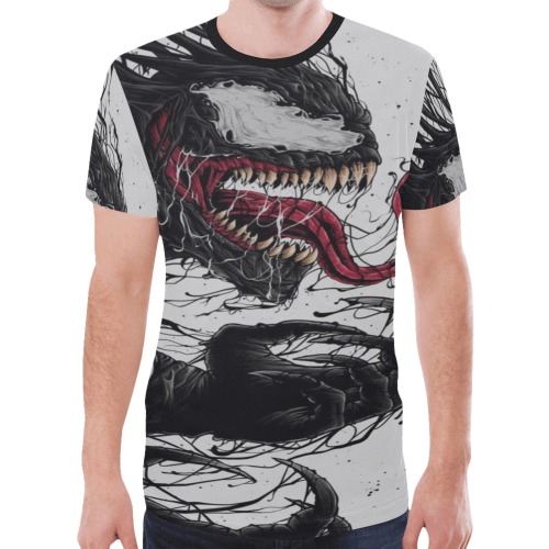 Venom New All Over Print T-shirt for Men (Model T45)