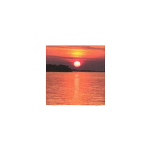 Lady Pink Sunset Collection Square Towel 13“x13”