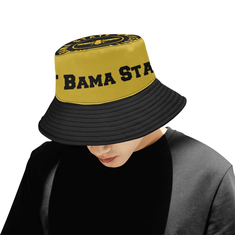 Big Bama All Over Print Bucket Hat for Men