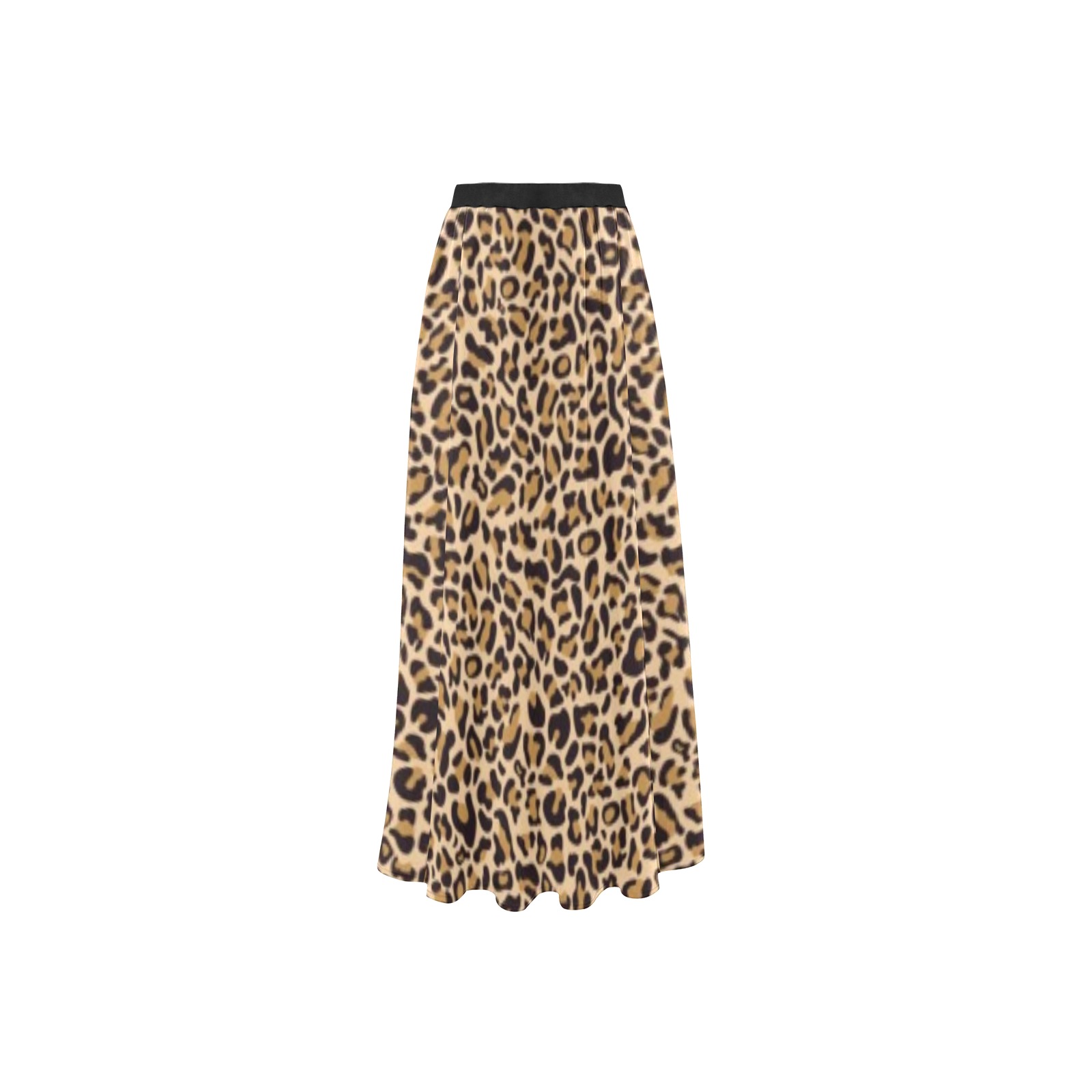 Dionio Clothing - Cheetah High Slit Long Beach Dress High Slit Long Beach Dress (Model S40)
