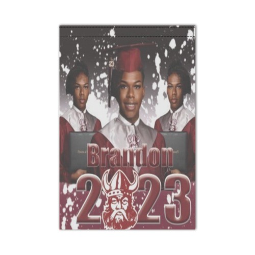 BrandonGrad Small Garden Flag 12''x18'' (Two Sides Printing)