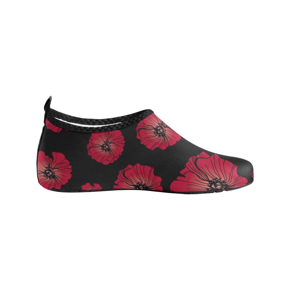 Ô Scarlet Poppy Women's Slip-On Water Shoes (Model 056)