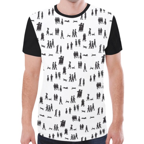 Weekender New All Over Print T-shirt for Men (Model T45)