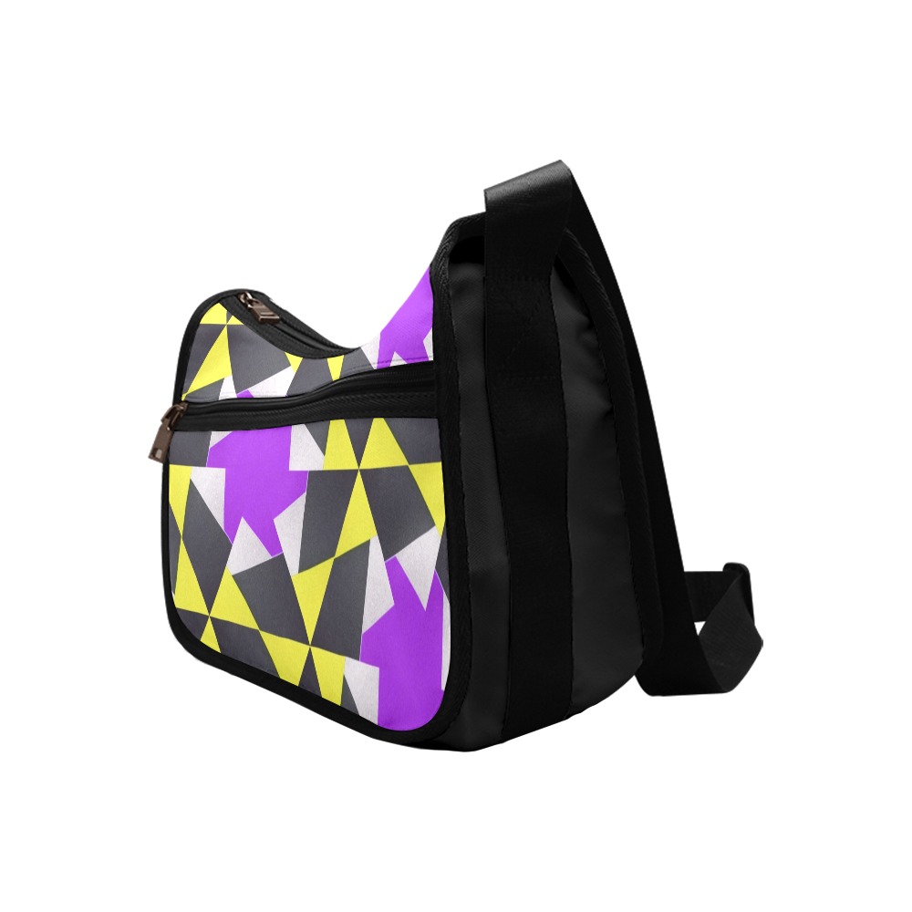 Retro geometric colorful 7D Crossbody Bags (Model 1616)