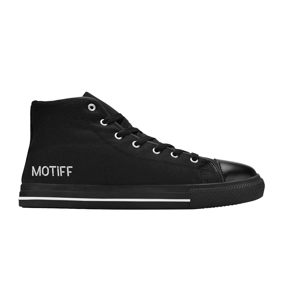 Motiff Women's Classic High Top Canvas Shoes (Model 017)