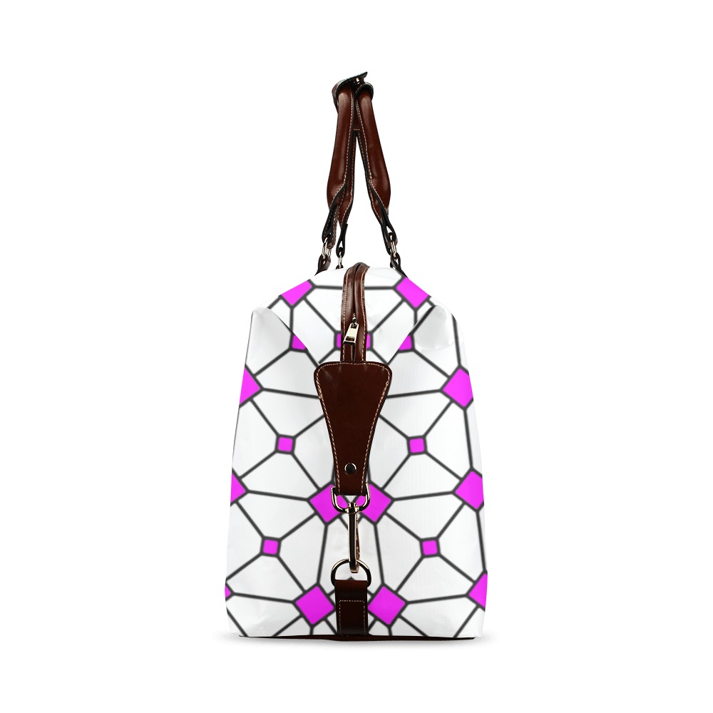 stain glass window shellp Classic Travel Bag (Model 1643) Remake