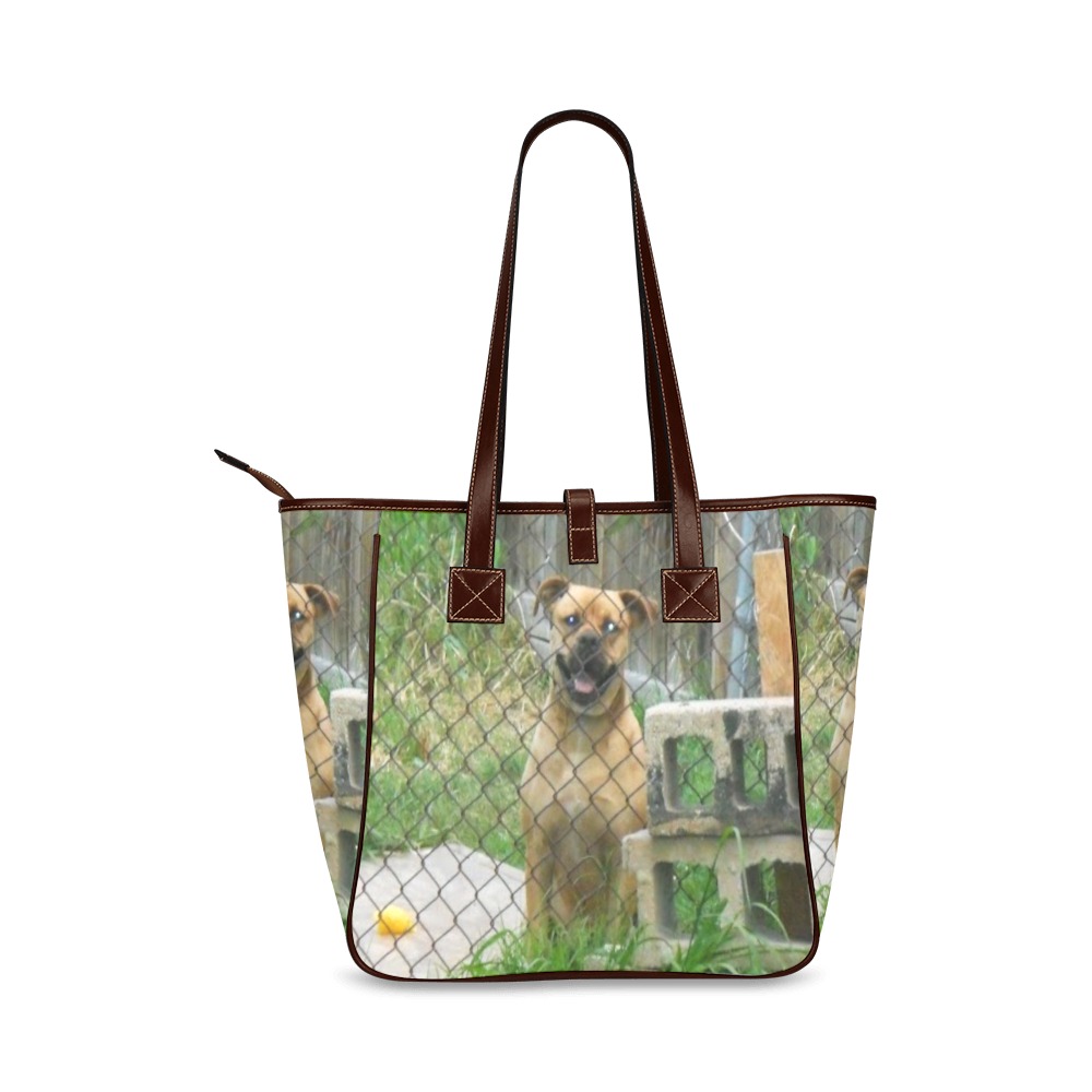 A Smiling Dog Classic Tote Bag (Model 1644)