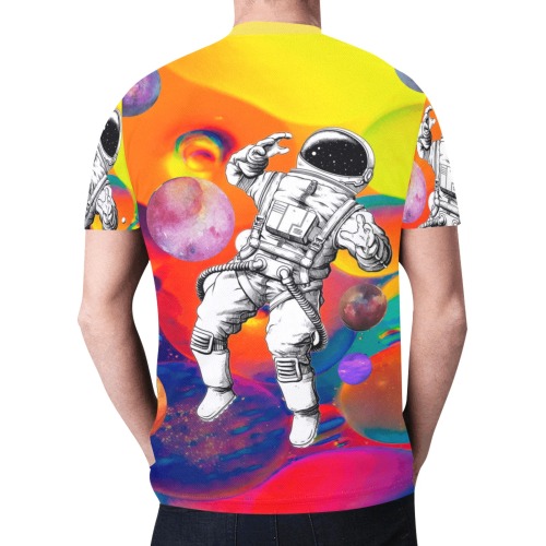 Colorless In Space New All Over Print T-shirt for Men (Model T45)
