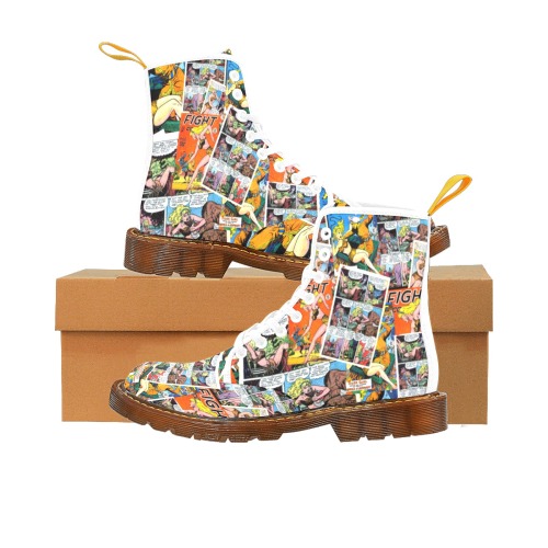 vintage comic book boots Martin Boots For Women Model 1203H
