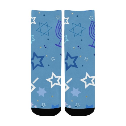 Hanukkah Socks Kids' Custom Socks