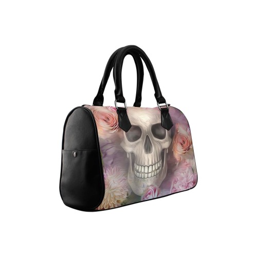 skull Boston Handbag (Model 1621)