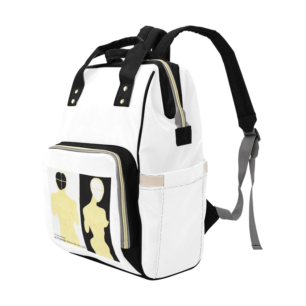1 Multi-Function Diaper Backpack/Diaper Bag (Model 1688)
