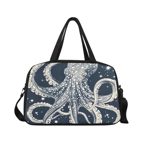 Octopus and Stars v1 Fitness Handbag (Model 1671)