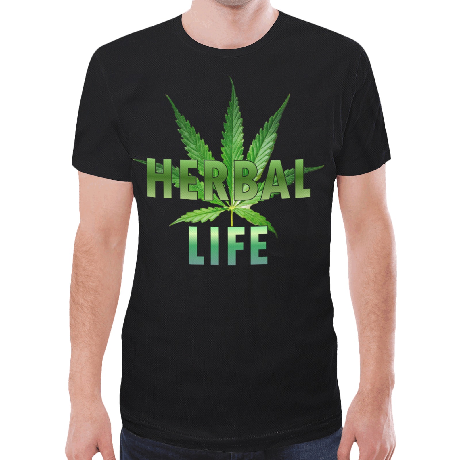 Herbal Life New All Over Print T-shirt for Men (Model T45)