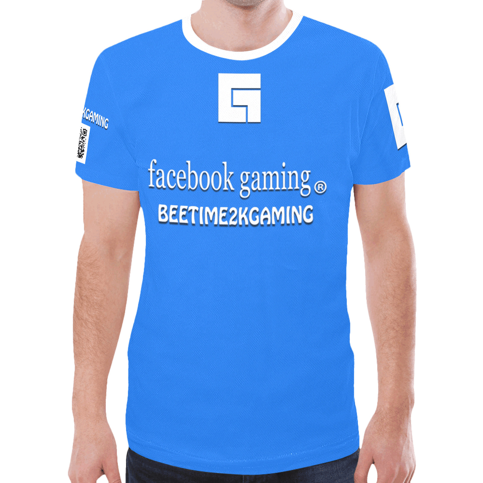 beetime2k facebookgaming New All Over Print T-shirt for Men (Model T45)