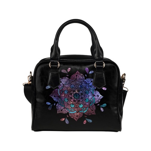 Cosmic Mandala #107 | Shoulder Handbag (Model 1634)