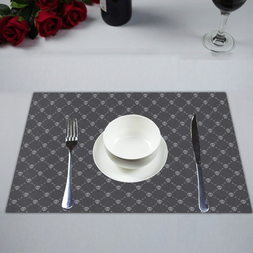 Skull Pattern Placemat 14’’ x 19’’ (Set of 6)