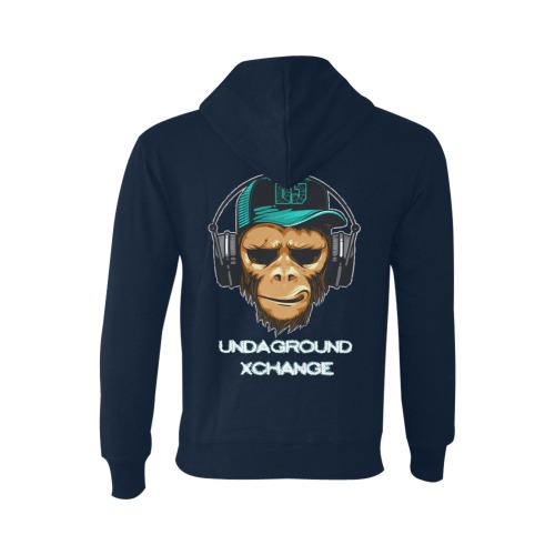 SPNAVYFINAL Oceanus Hoodie Sweatshirt (NEW) (Model H03)