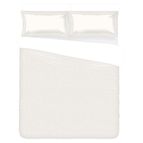 White Alyssum 3-Piece Bedding Set