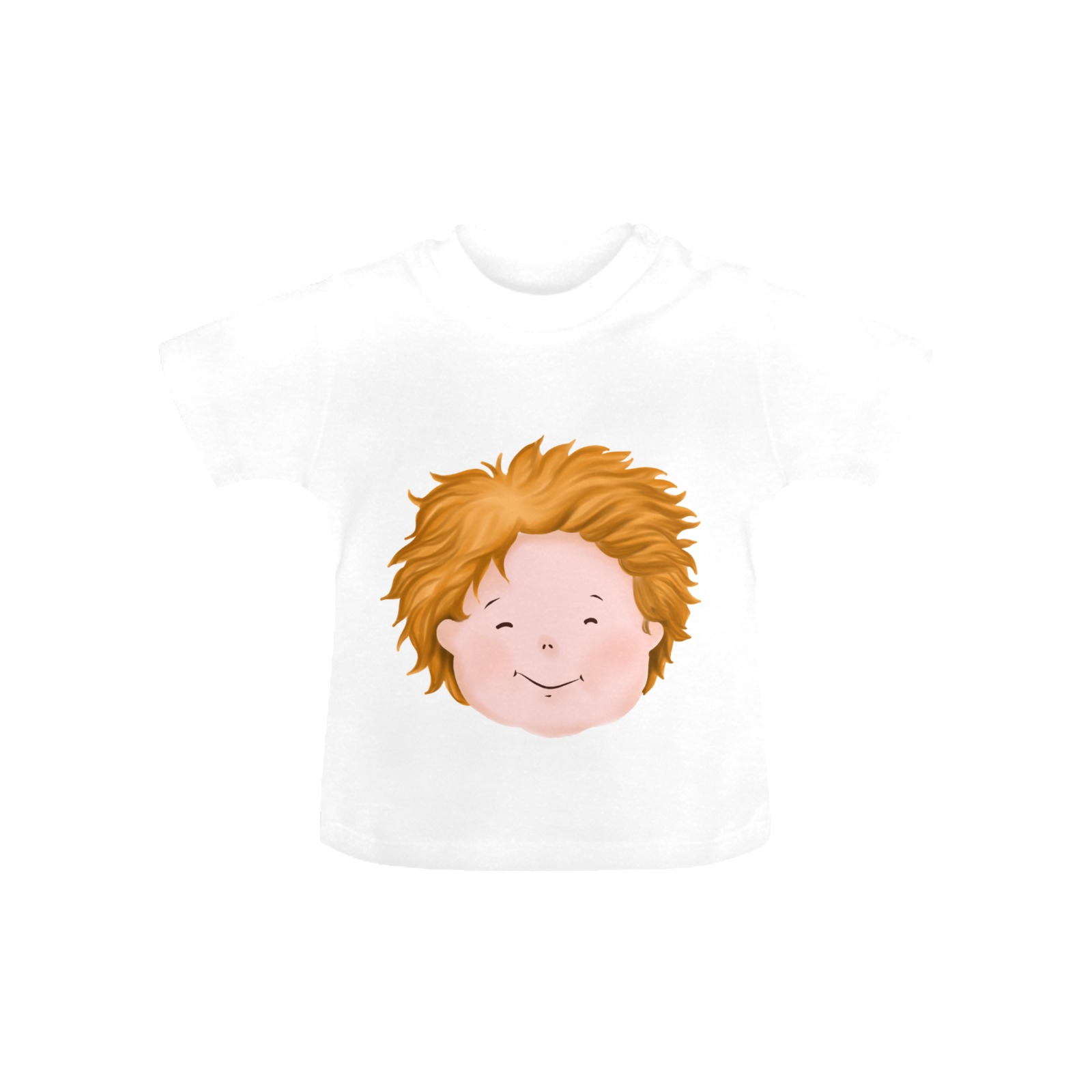Cute boy- Baby Classic T-Shirt (Model T30)
