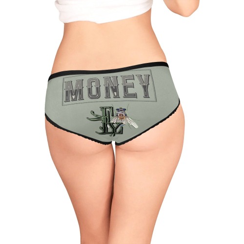 Money Collectable Fly Women's All Over Print Girl Briefs (Model L14)