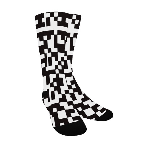 BTC QR Men's Custom Socks
