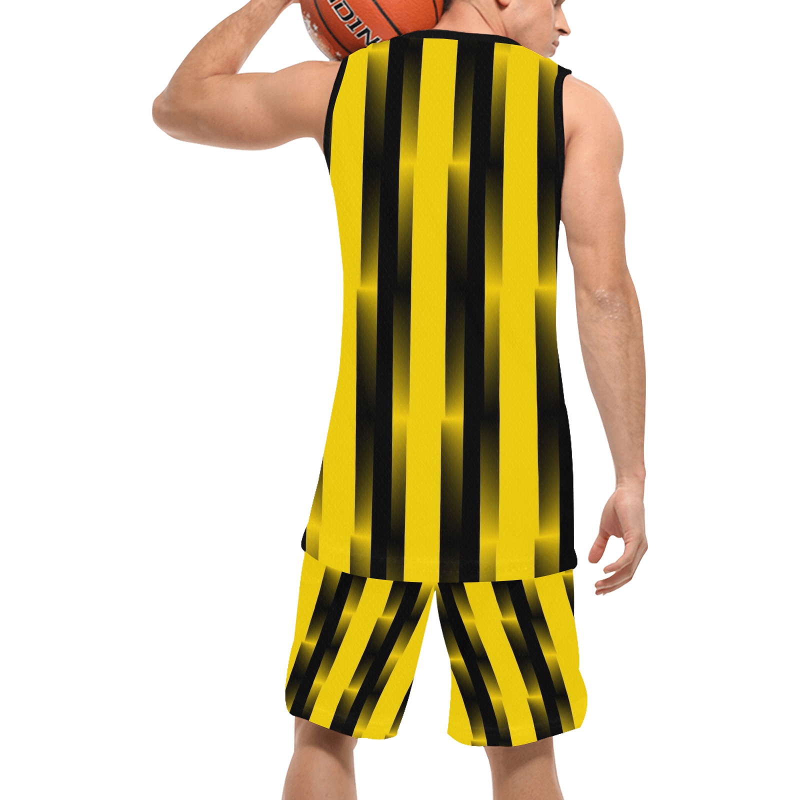 Dortmund Pop Art by Nico Bielow Basketball Uniform with Pocket