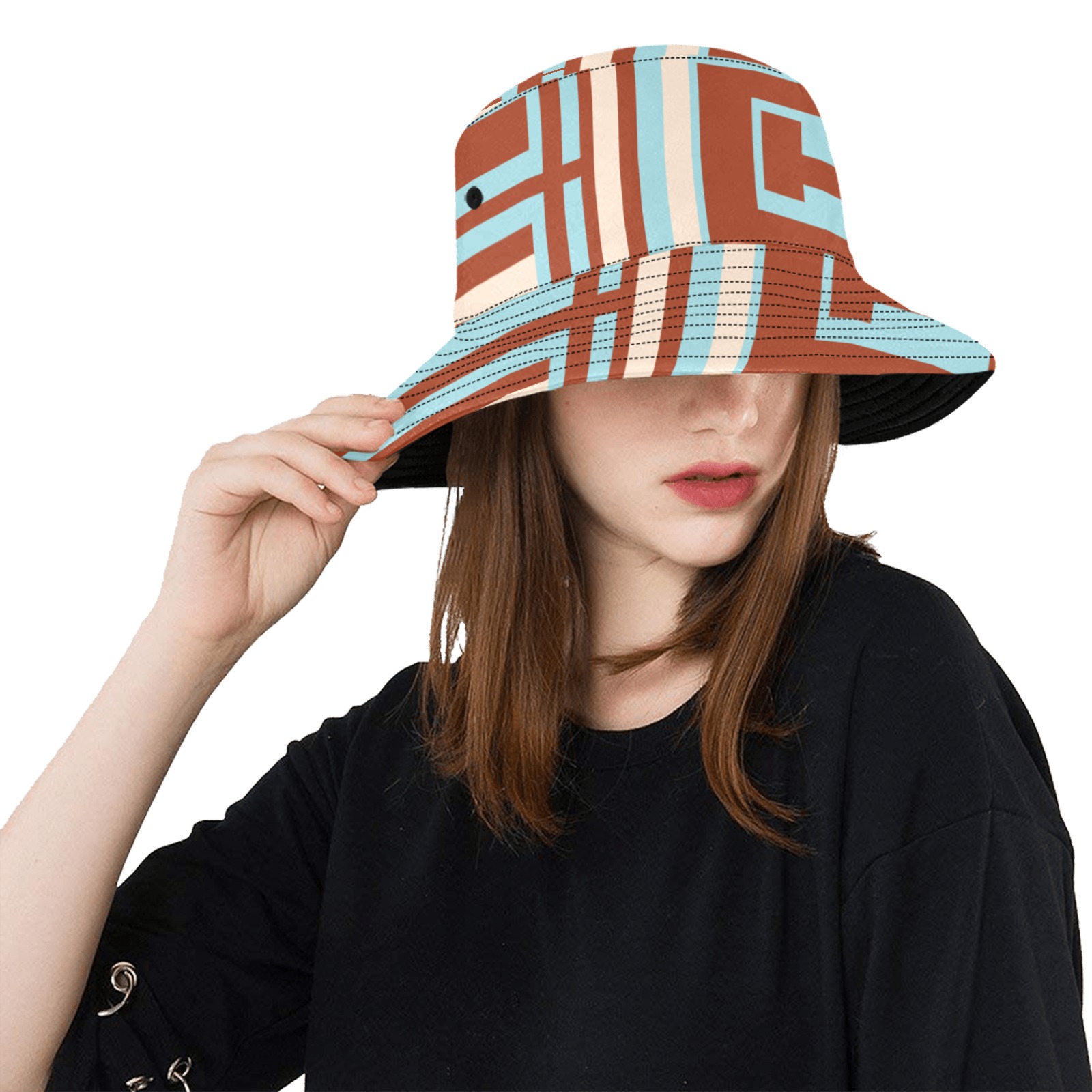 Model 1 Unisex Summer Bucket Hat