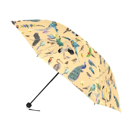 oiseaux 5 Anti-UV Foldable Umbrella (U08)