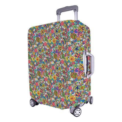Cosmic Explosion Luggage Cover/Large 26"-28"