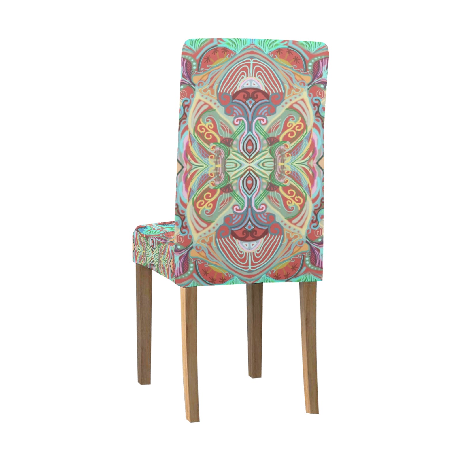 chinese variation 12 Chair Cover (Pack of 4)