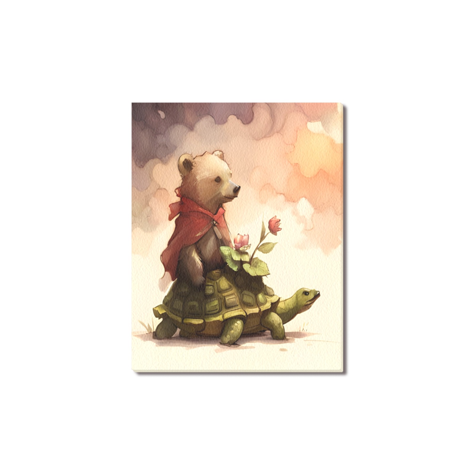 Little Bears 4 Upgraded Canvas Print 11"x14"