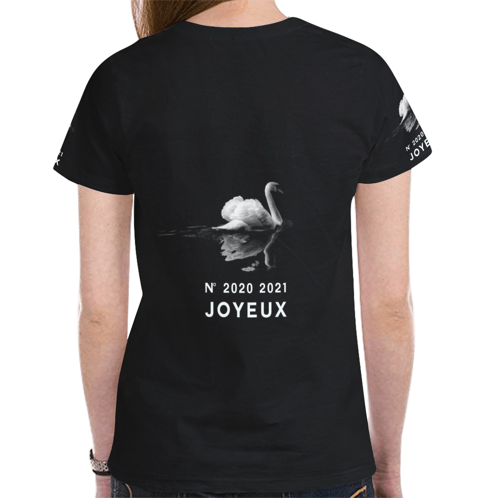 joyeux New All Over Print T-shirt for Women (Model T45)