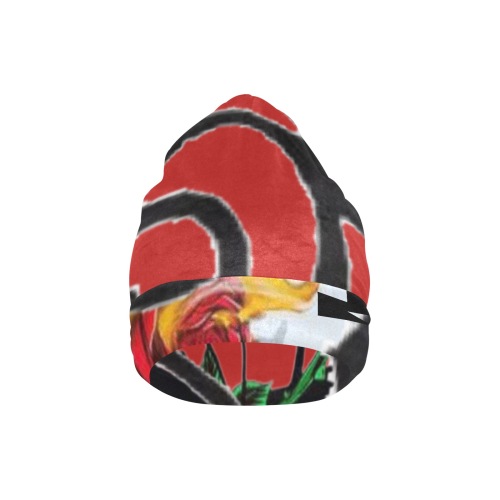 Aromatherapy Apparel Graphic Beenie Red All Over Print Beanie for Adults