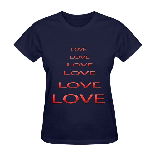 LOVE Sunny Women's T-shirt (Model T05)