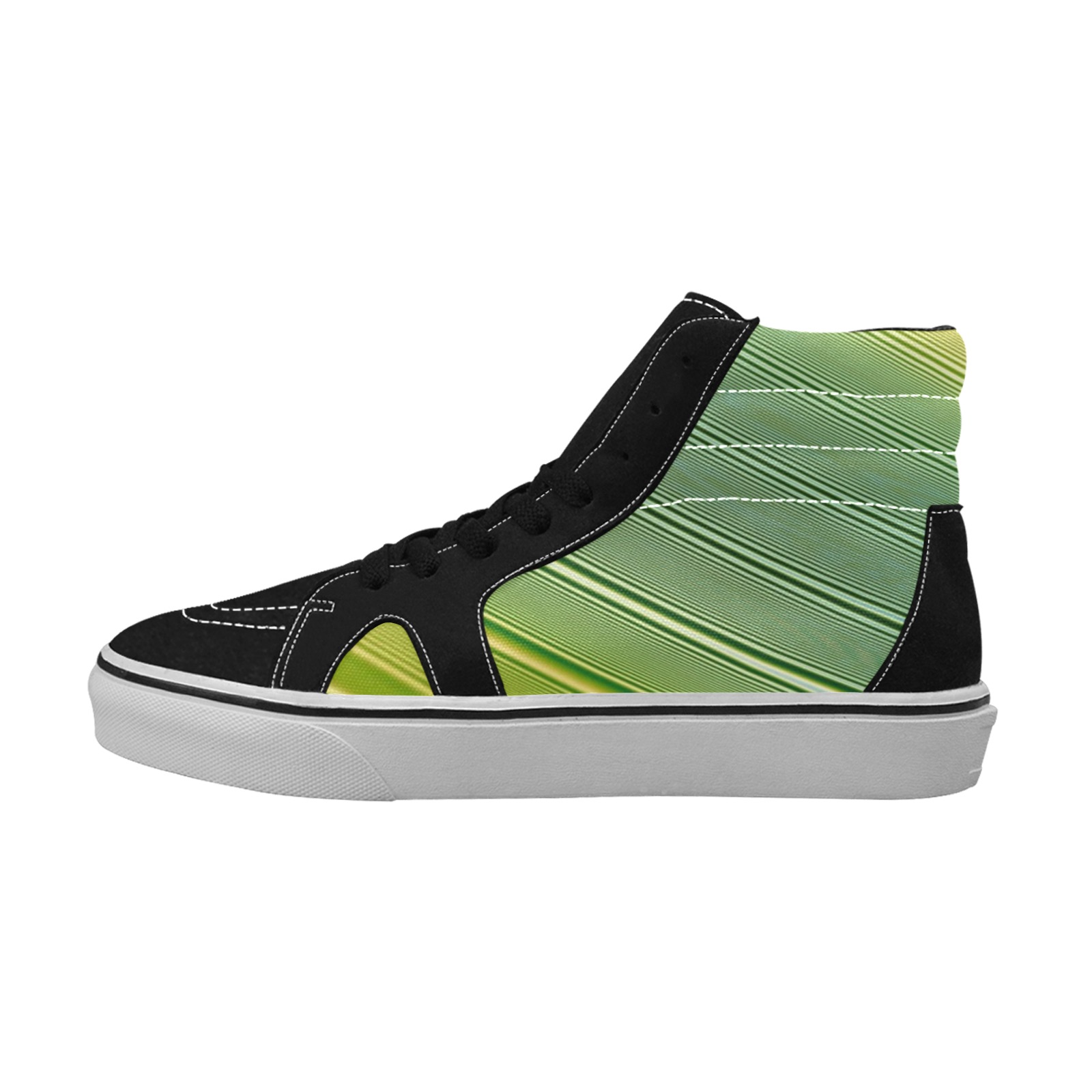 gradientcolors (64) Women's High Top Skateboarding Shoes (Model E001-1)