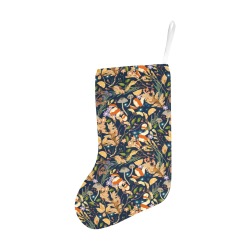 Wild fall autumnal 22-01 Christmas Stocking (Without Folded Top)