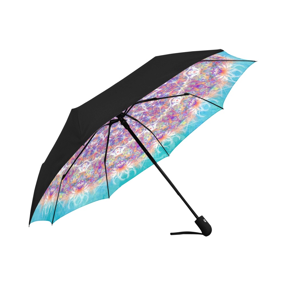 Discovery Mandala Anti-UV Auto-Foldable Umbrella (Underside Printing) (U06)