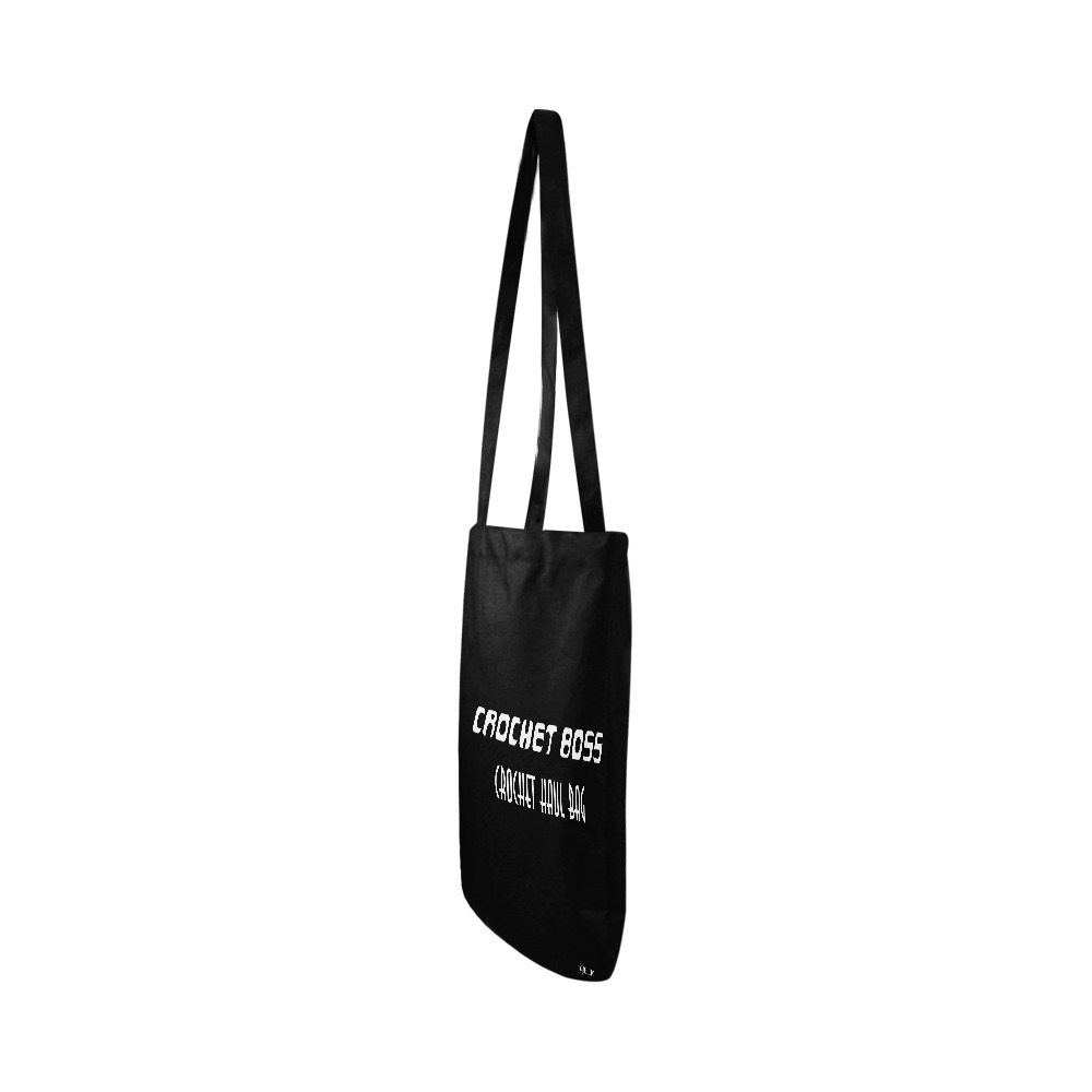Black Nail Shopping Bag Reusable Shopping Bag Model 1660 (Two sides)
