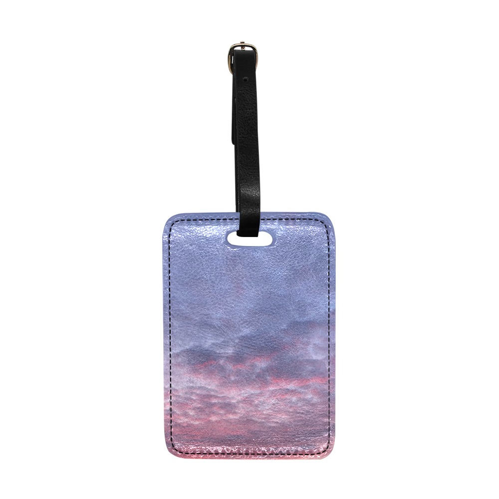 Morning Purple Sunrise Collection Luggage Tag