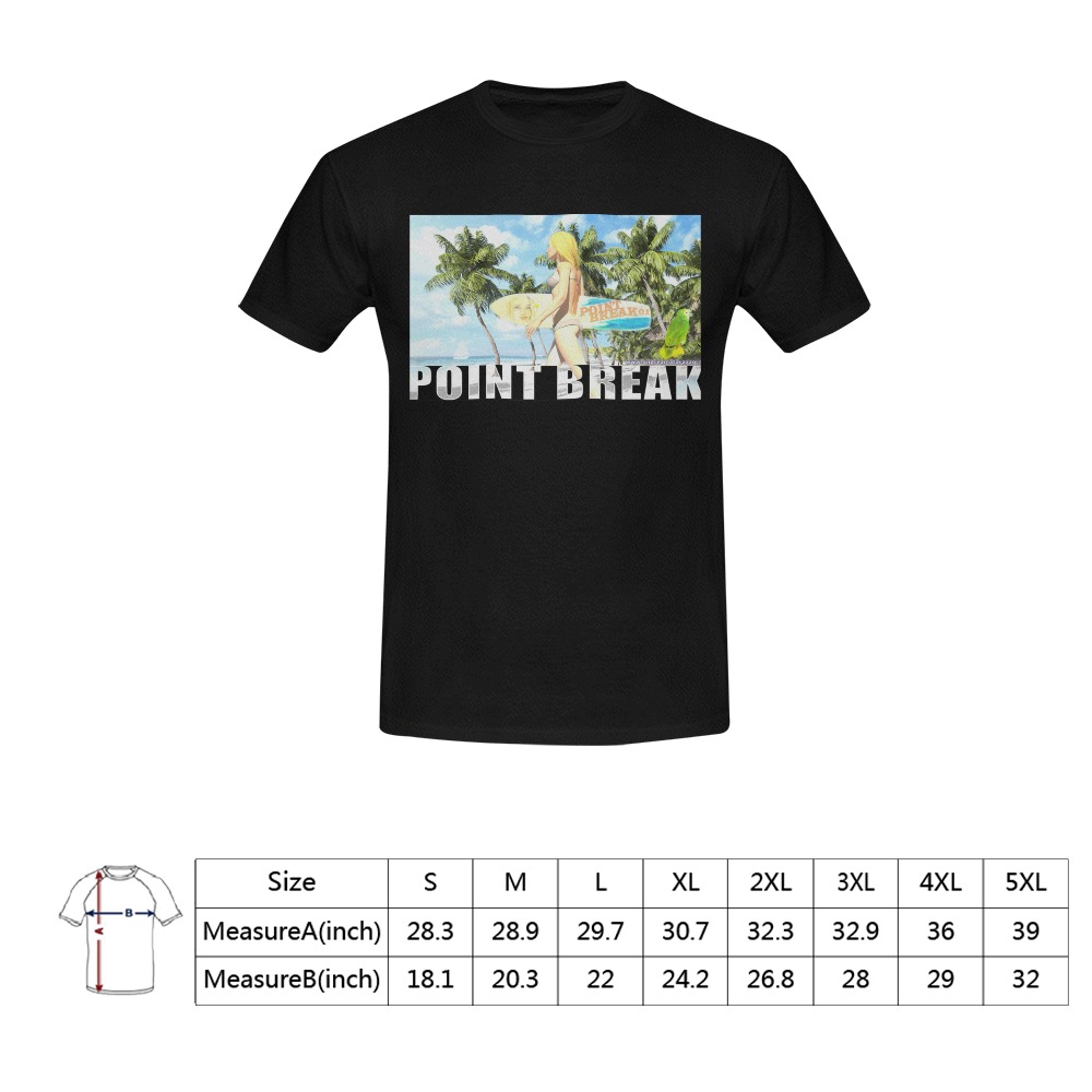 Point Break 01 Men's T-Shirt in USA Size (Front Printing Only)