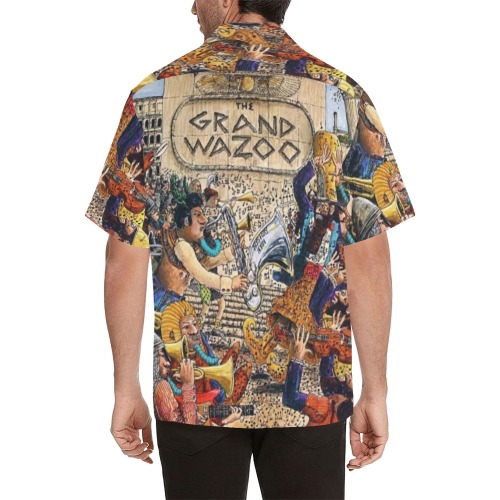 Zappa. Gran Wazzo Hawaiian Shirt with Merged Design (Model T58)