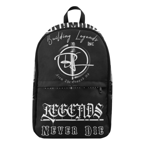 BW Legends Never Die CINAMADIC BackPack Fabric Backpack for Adult (Model 1659)