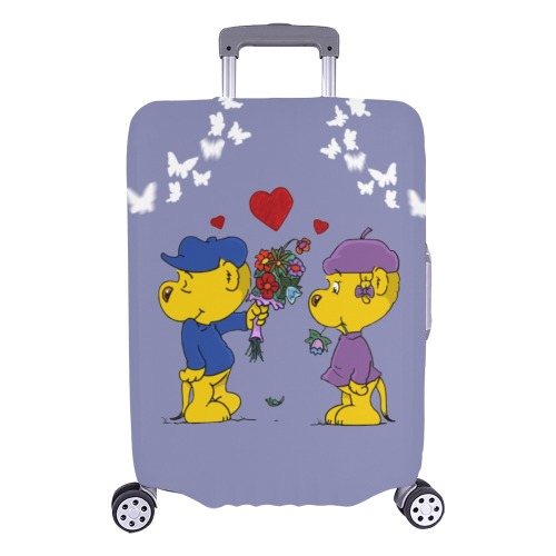 Ferald and Sahsha Ferret Luggage Cover/Large 26"-28"