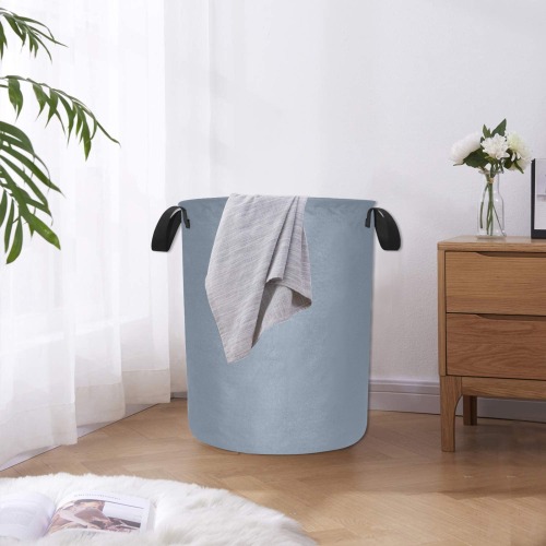 color slate grey Laundry Bag (Large)